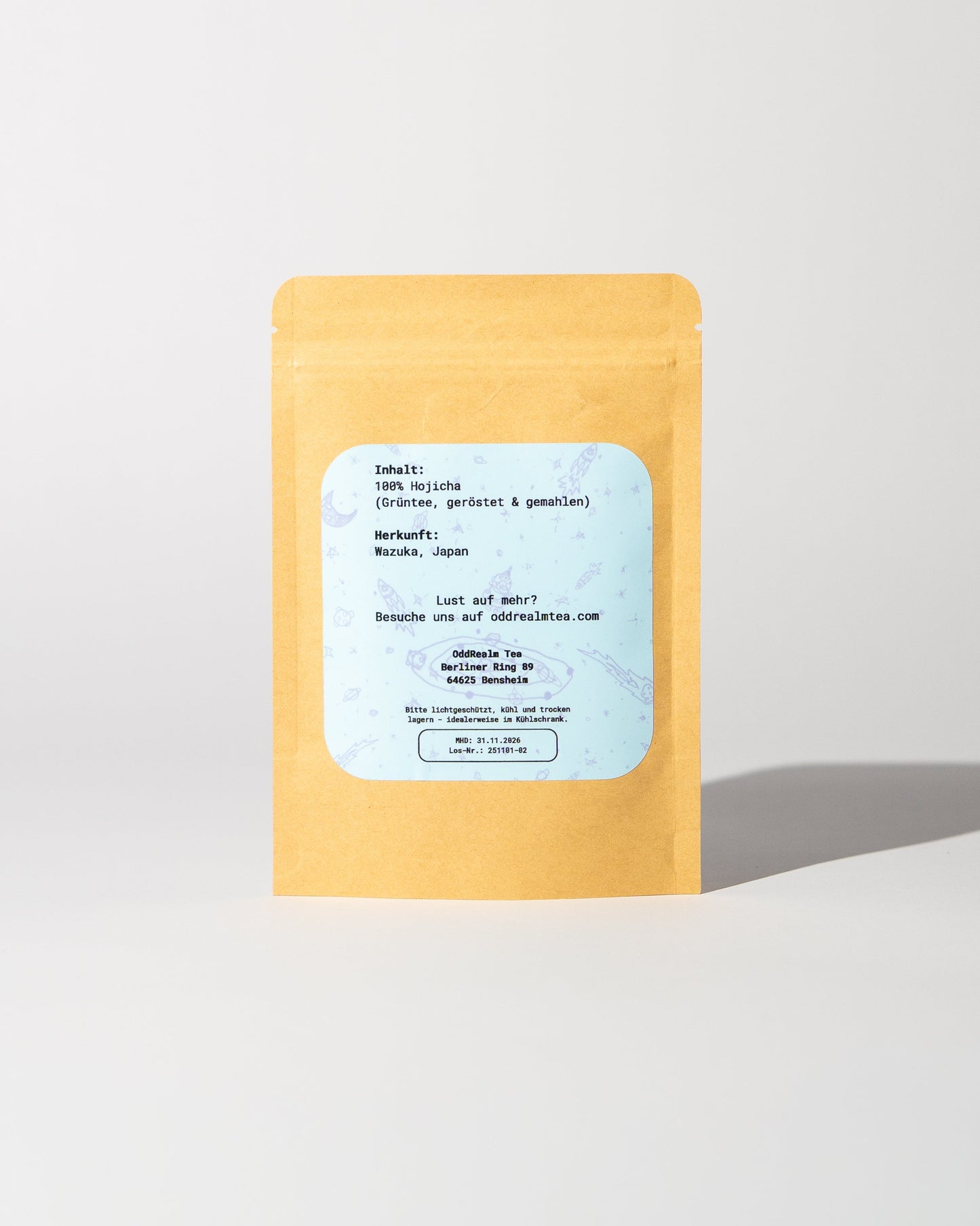 OddRealm Dark Roast Hojicha Pulver 40g