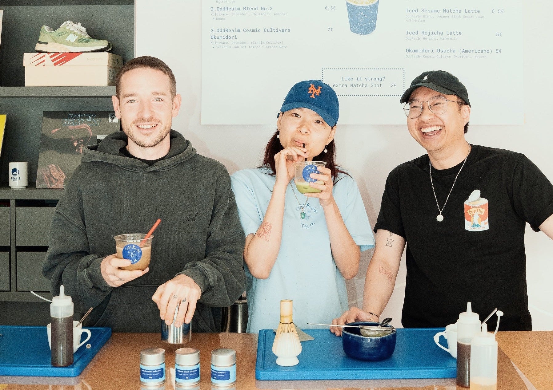 Dominic Gerfelder Mai Phan Phong Phan OddRealm Tea Matcha